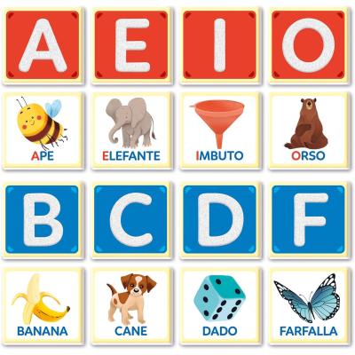 MONTESSORI - LETTERE TATTILI