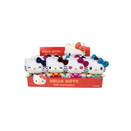 HELLO KITTY ANNIVERSARIO PELUCHE 50ESIMO ANNIVERSARIO