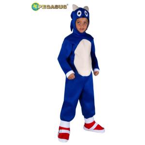 COSTUME SUPER RICCIO ROYAL SONIC 3-4 ANNI