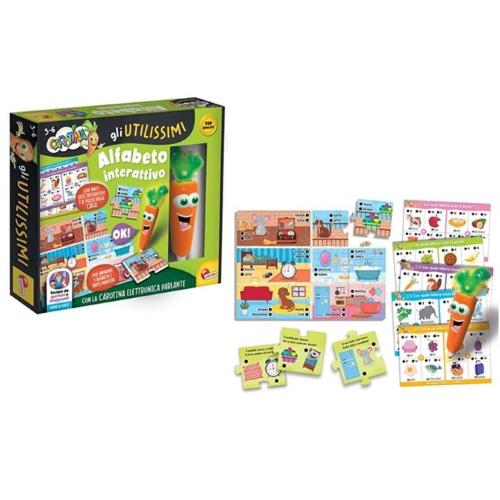 CAROTINA PENNA PARLANTE GLI UTILISSIMI ALFABETO INTERATTIVO