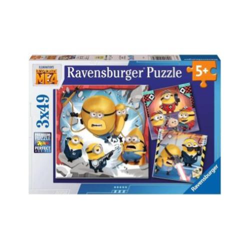 PUZZLE 3X49 PZ CATTIVISSIMO ME 4