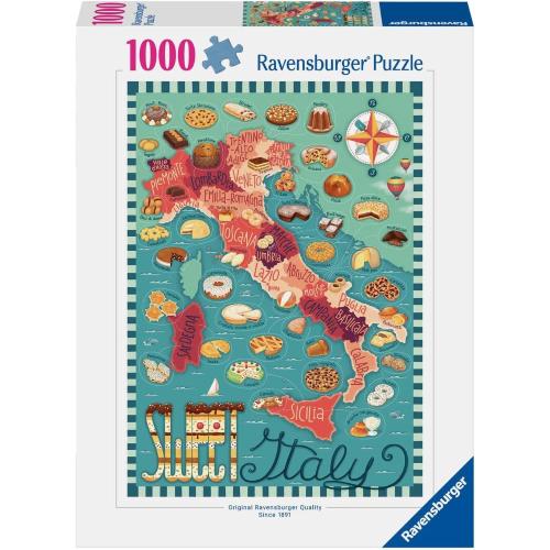 PUZZLE 1000 PZ TOUR DEL DOLCE IN ITALIA