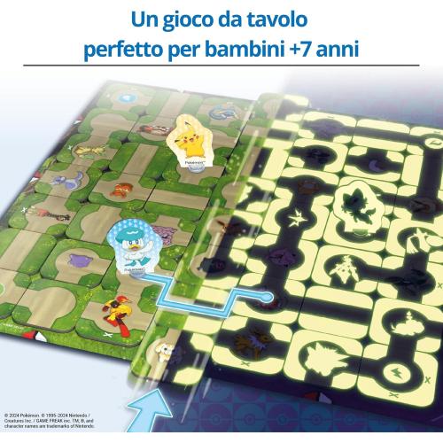LABIRINTO FAMILY POKEMON LABYRINTH GLOW IN THE DARK
