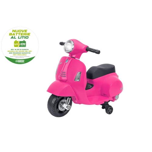 VESPA GTS ROSA CON BATTERIA A LITIO