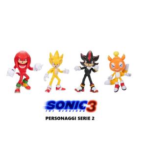 SONIC 3 SERIE 2 PERSONAGGI ARTICOLATI 13 CM
