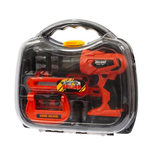 SMONTA&RIMONTA - CASSETTA ATTREZZI 18 ACC E TRAPANO A MOLLA