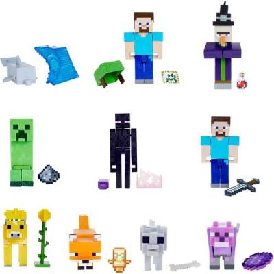 MINECRAFT PERSONAGGI CON ACCESSORIO