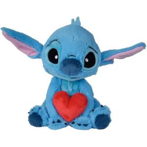 STITCH - STITCH SEDUTO CON CUORE PELUCHE 25CM