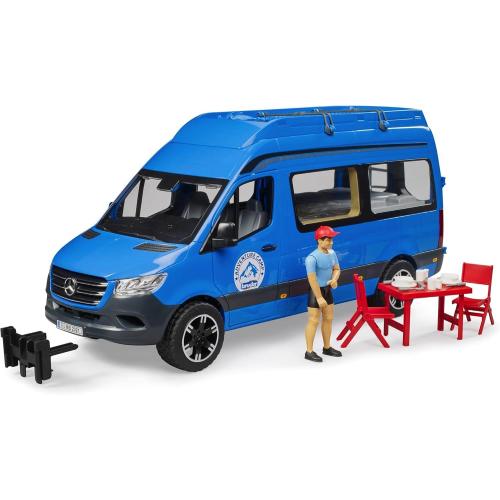 MB SPRINTER CAMPER CON PERSONAGGIO