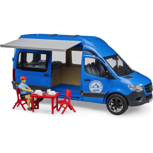 MB SPRINTER CAMPER CON PERSONAGGIO