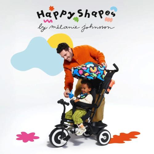 TRICICLO Kinderkraft ASTON HAPPY SHAPES