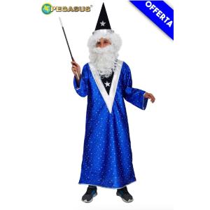 COSTUME MAGO MERLINO 8-9 ANNI 