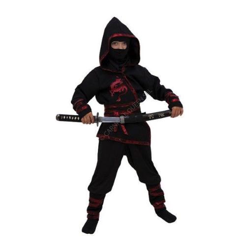 COSTUME DARK NINJA ANNI 3-4