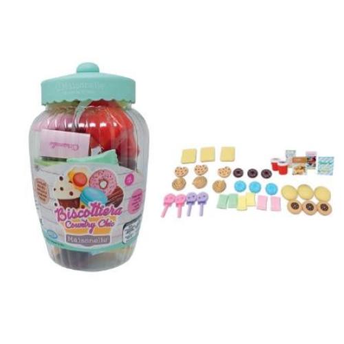 MAISONELLE - BISCOTTIERA COUNTRY CHIC CONTENITORE CON BISCOTTI, D