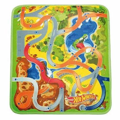 HOT WHEELS - TAPPETO 70 X 80 CM TAPPETONE DA TAVOLO O DA TERRA 70