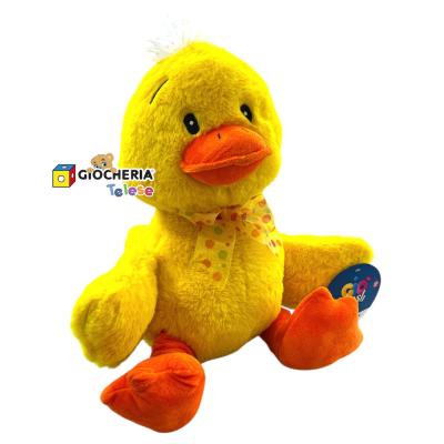 GIOCHERIA PELUCHE PAPERA DI PASQUA SEDUTA 40 CM