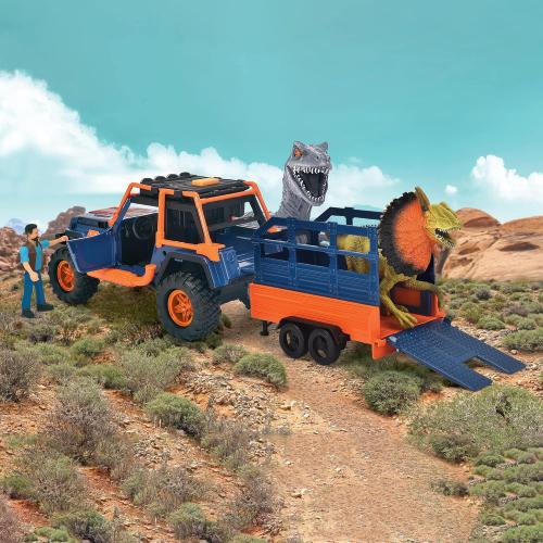 DINO COMMANDER 40CM PLAYSET DINOSAURI E PERSONAGGIO