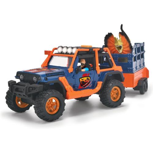 DINO COMMANDER 40CM PLAYSET DINOSAURI E PERSONAGGIO