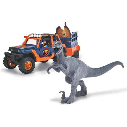 DINO COMMANDER 40CM PLAYSET DINOSAURI E PERSONAGGIO
