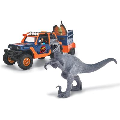 DINO COMMANDER 40CM PLAYSET DINOSAURI E PERSONAGGIO