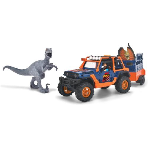 DINO COMMANDER 40CM PLAYSET DINOSAURI E PERSONAGGIO