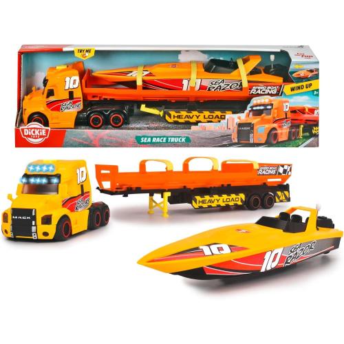 DICKIE SEA RACE CAMION CM 40 CON MOTOSCAFO