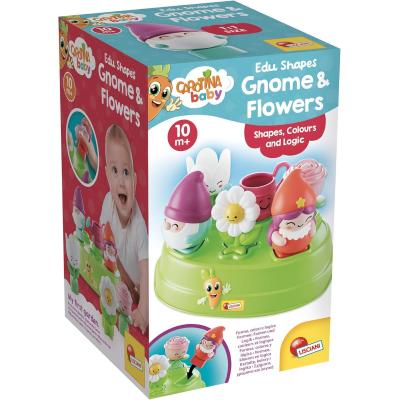 CAROTINA EDU SHAPES - GNOME AND FLOWERS