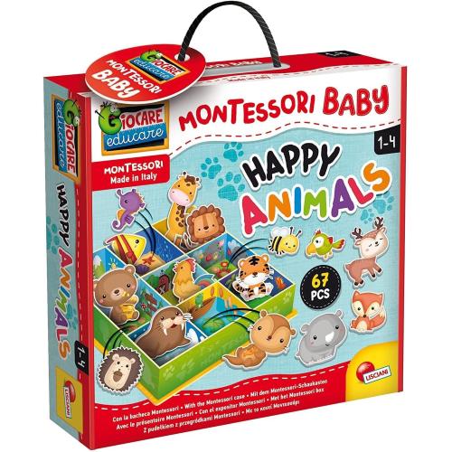 MONTESSORI BABY BACHECA ANIMALI E AMBIENTI