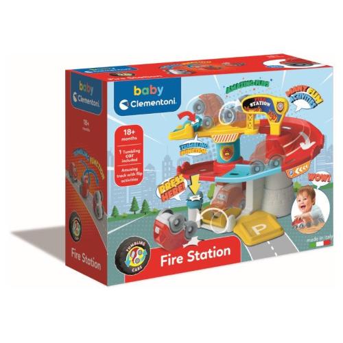 TUMBLING CARS FIRE STATION