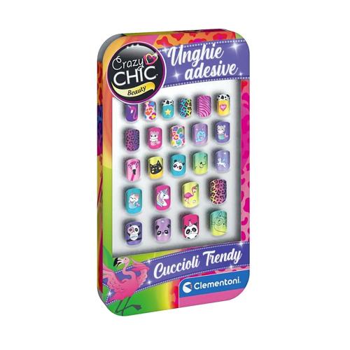 CRAZY CHIC - UNGHIE ADESIVE ANIMALS