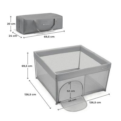 KINDERKRAFT BOX PER BAMBINI ZIKI 126X126X70 CM