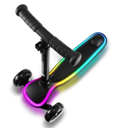 KINDERKRAFT MONOPATTINO RAKET BLACK 3 RUOTE