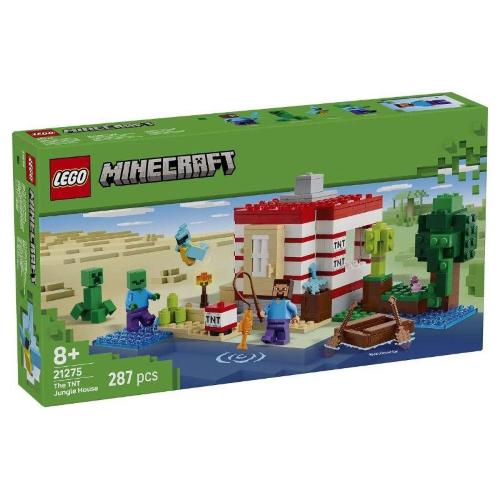 LEGO MINECRAFT CASA NELLA GIUNGLA ESPLOSIVA
