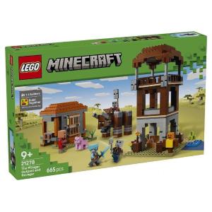 LEGO MINECRAFT L'AVAMPOSTO DEL SACCHEGGIATORE E PREDONE