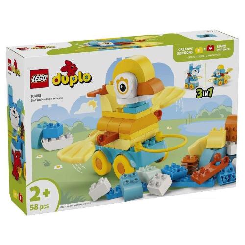LEGO DUPLO ANIMALI SU RUOTE 3 IN 1