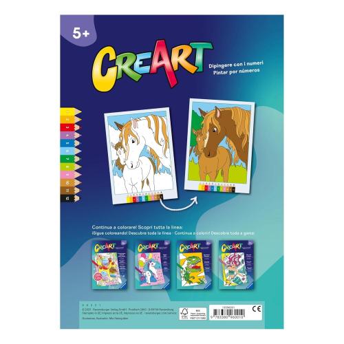 CREART ALBUM DA COLORARE 5+ - TENERI CAVALLI