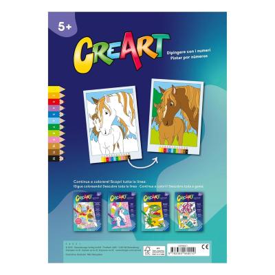 CREART ALBUM DA COLORARE 5+ - TENERI CAVALLI