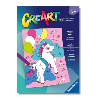 CREART ALBUM DA COLORARE 5+ - MAGICI PONY