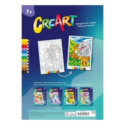 CREART ALBUM DA COLORARE 7+ -CAVALLI