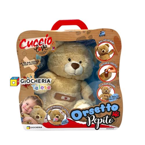 CUCCIOLOVE PEPITO L'ORSETTO DA CURARE