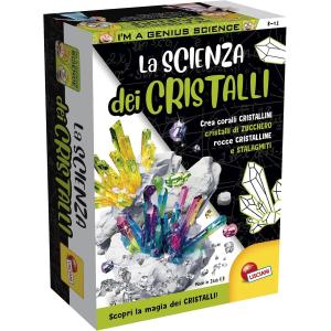I'M A GENIUS SCIENZA POCKET CRISTALLI