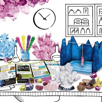 I'M A GENIUS SCIENZA POCKET CRISTALLI