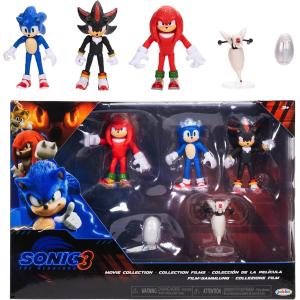 SONIC 3 MOVIE PERSONAGGI ARTICOLATI 6 CM MULTIPACK