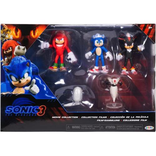 SONIC 3 MOVIE PERSONAGGI ARTICOLATI 6 CM MULTIPACK