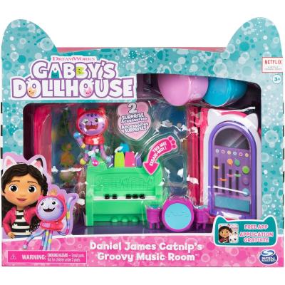 GABBY'S DOLLHOUSE LE STANZE DELLA CASA STANZA DELLA MUSICA