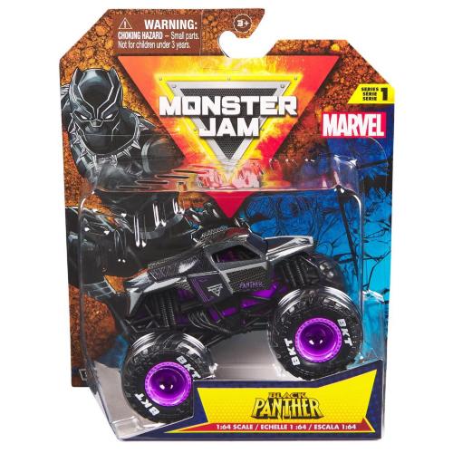 MONSTER JAM VEICOLI 1 PACK 1:64 MARVEL