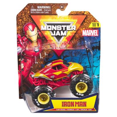 MONSTER JAM VEICOLI 1 PACK 1:64 MARVEL
