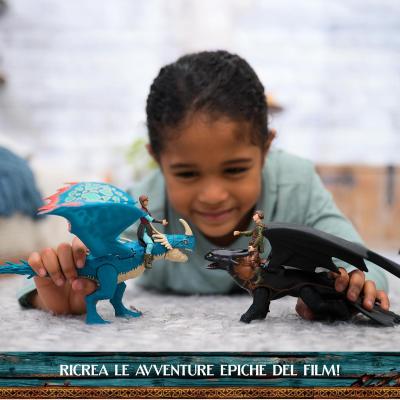 DRAGONS DRAGHI E VICHINGHI: SDENTATO & HICCUP