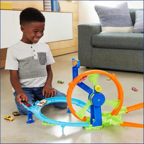 HOT WHEELS PISTA LOOP ROTANTE 