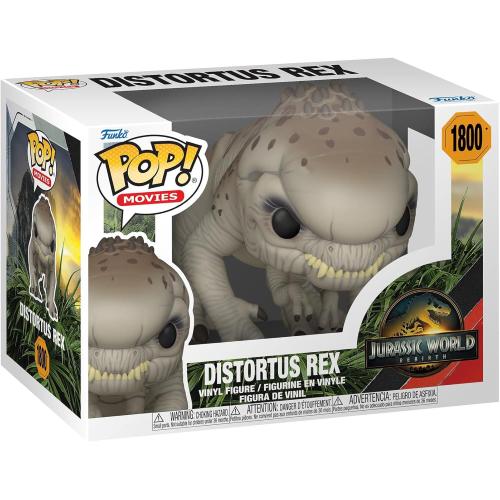 FUNKO POP JURASSIC WORLD REBIRTH DISTORTUS REX